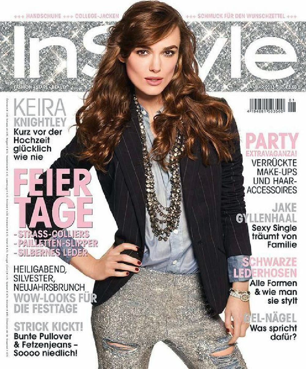 InStyle Magazin Deutschland 2013-01 Keira Knightley