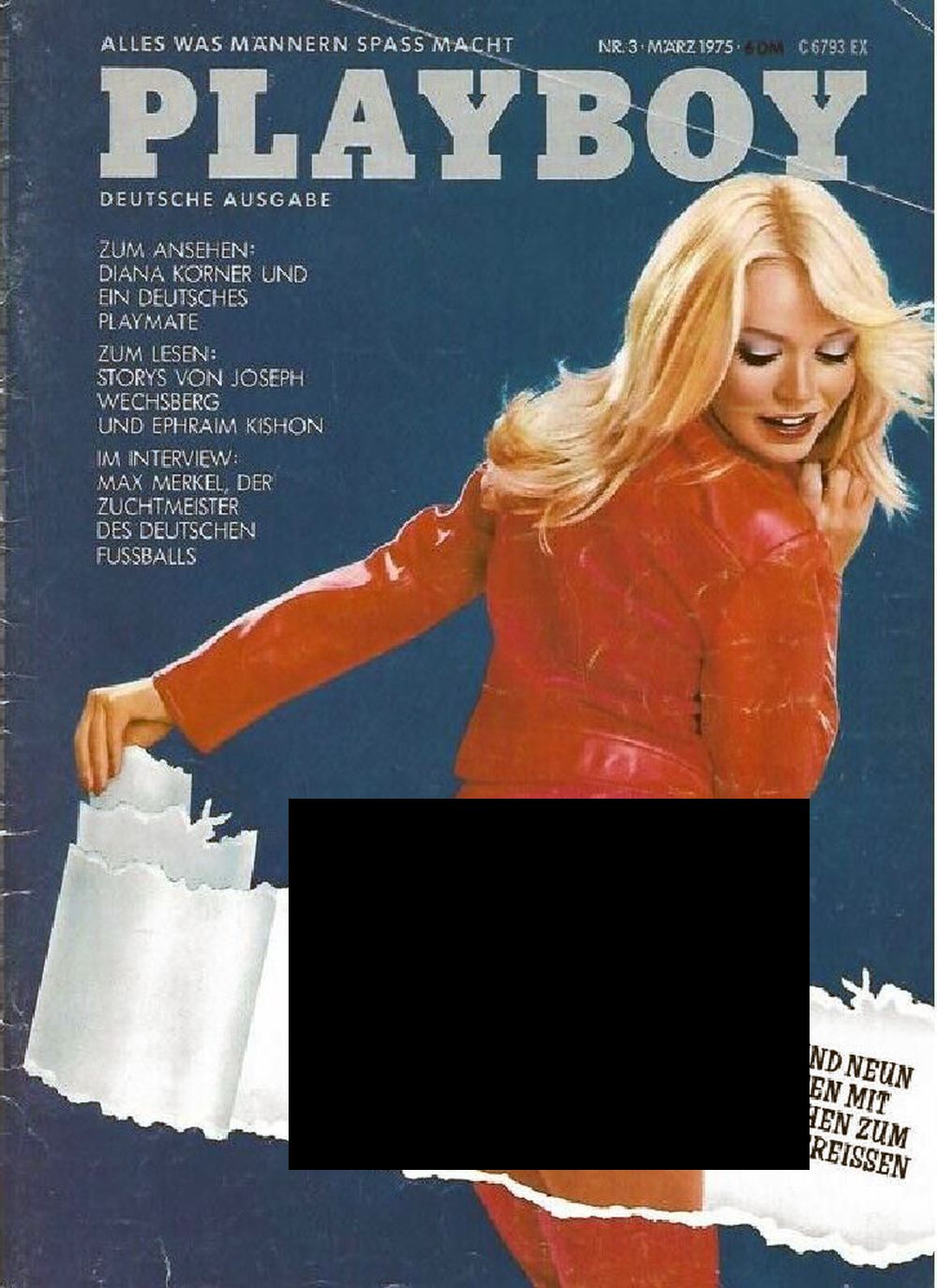 Playboy Magazin Deutschland 1975-03 Eva Maria