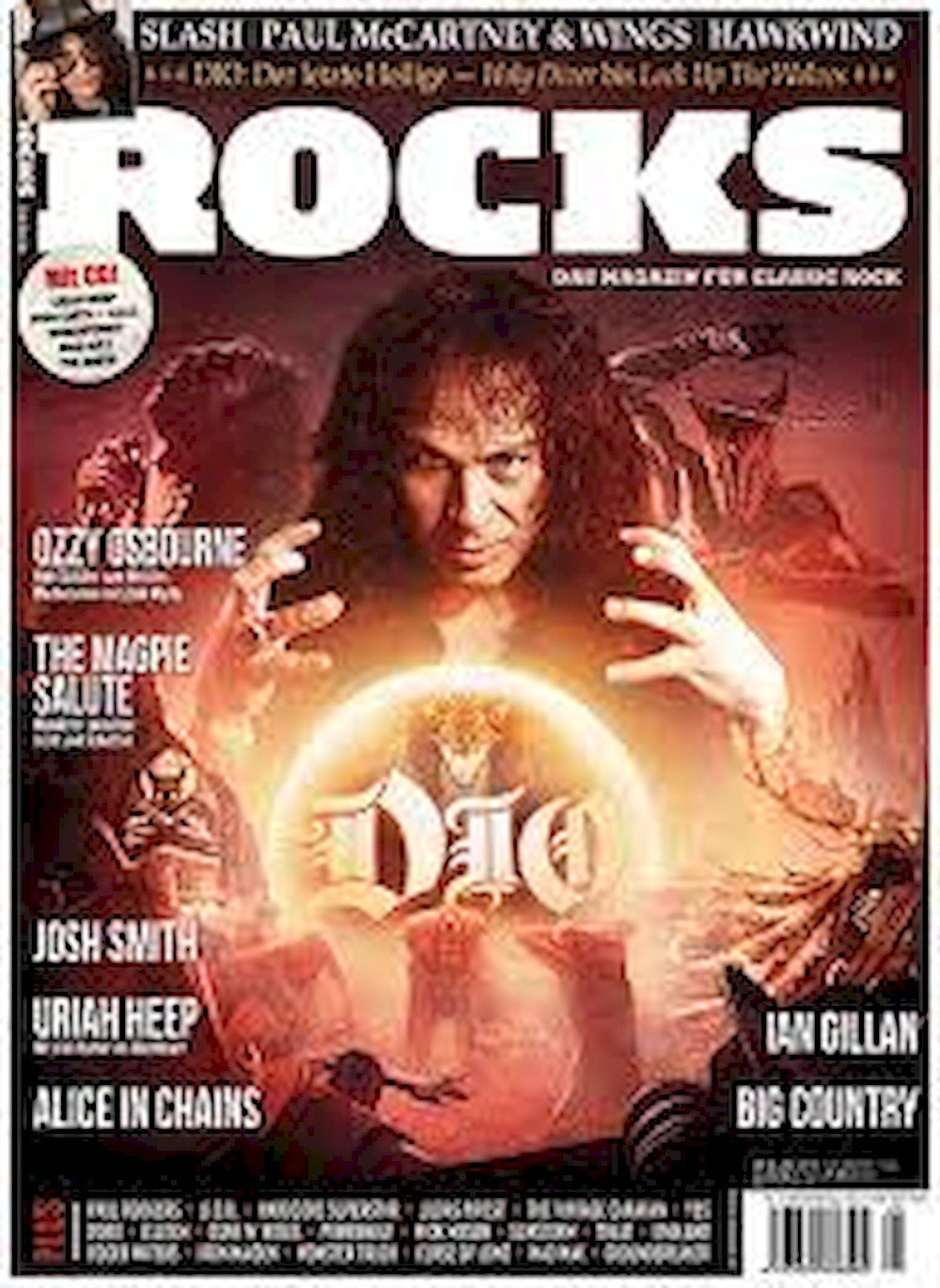 Rocks Magazin Deutschland 2018 #66 Dio Josh Smith Slash Wings Ozzy Osbourne