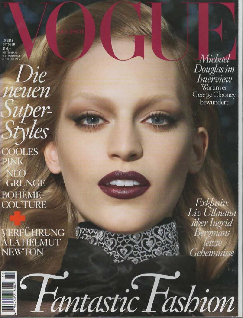 Vogue Magazin Deutschland 2013-10 Vanessa Axente