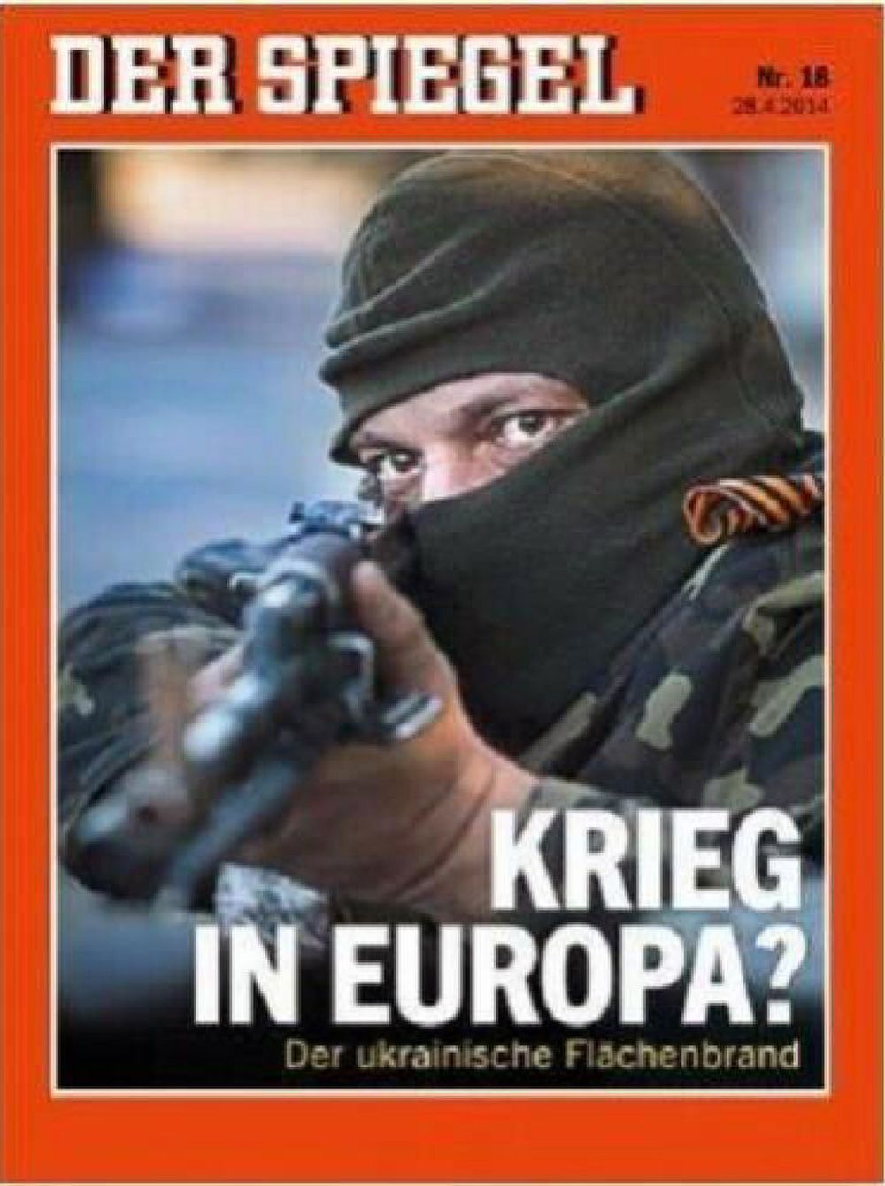 Der Spiegel Tijdschrift Duitsland 2014-18 – Ukraine War – Originele uitgave