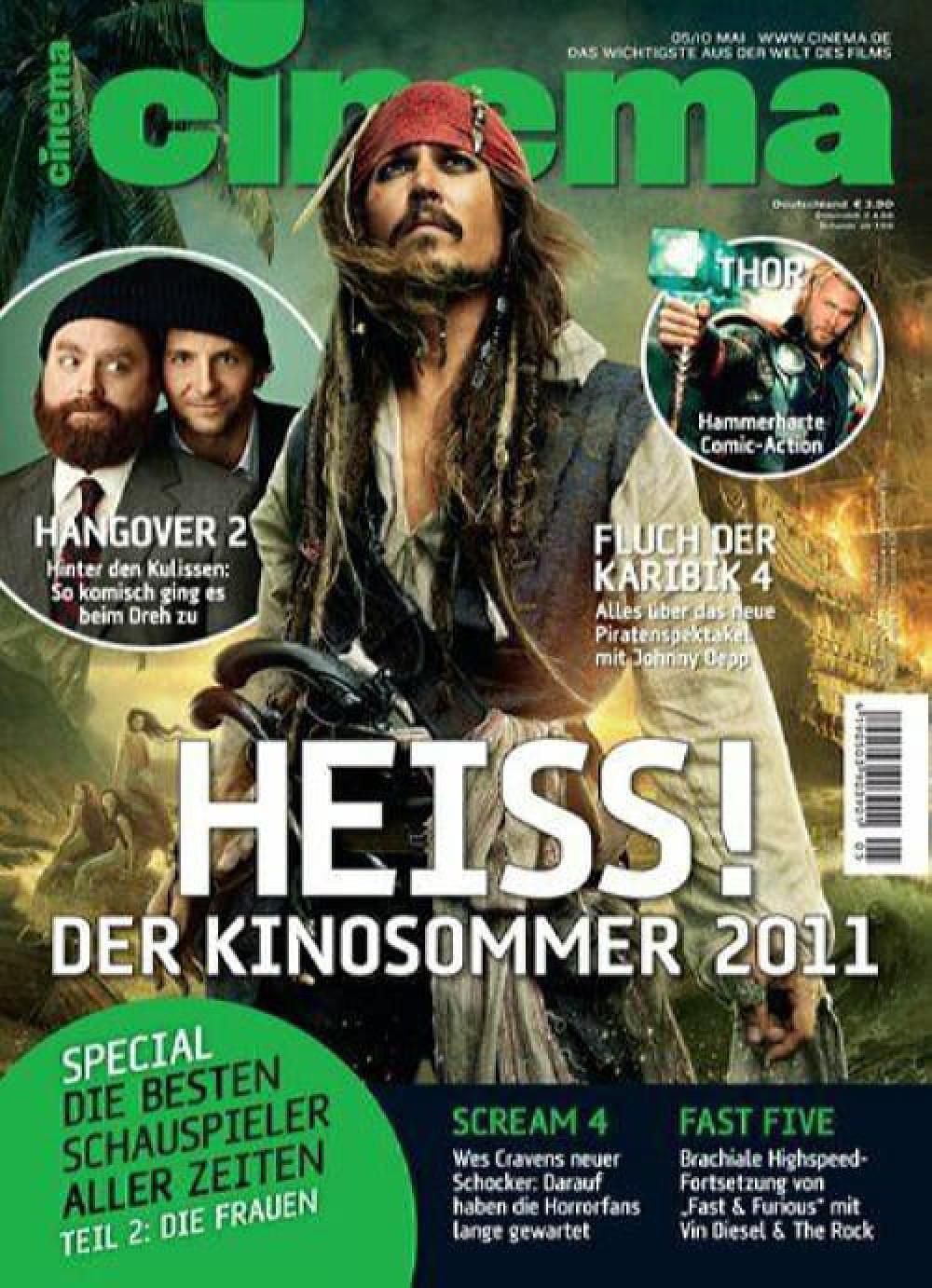 Cinema Magazin Deutschland 2011-05 Johnny Depp
