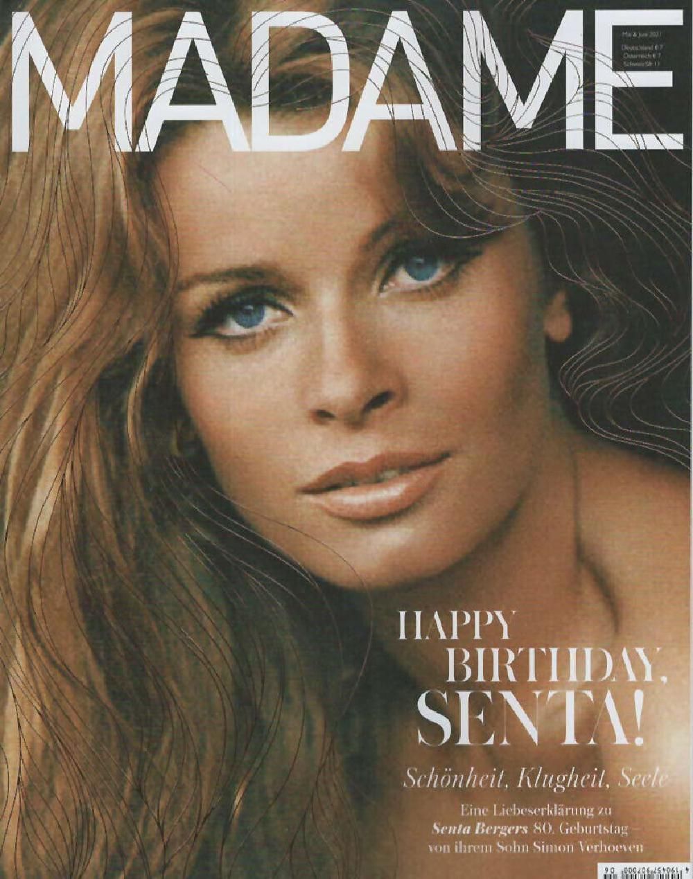 Madame Magazin Deutschland 2021-05+06 Senta Berger