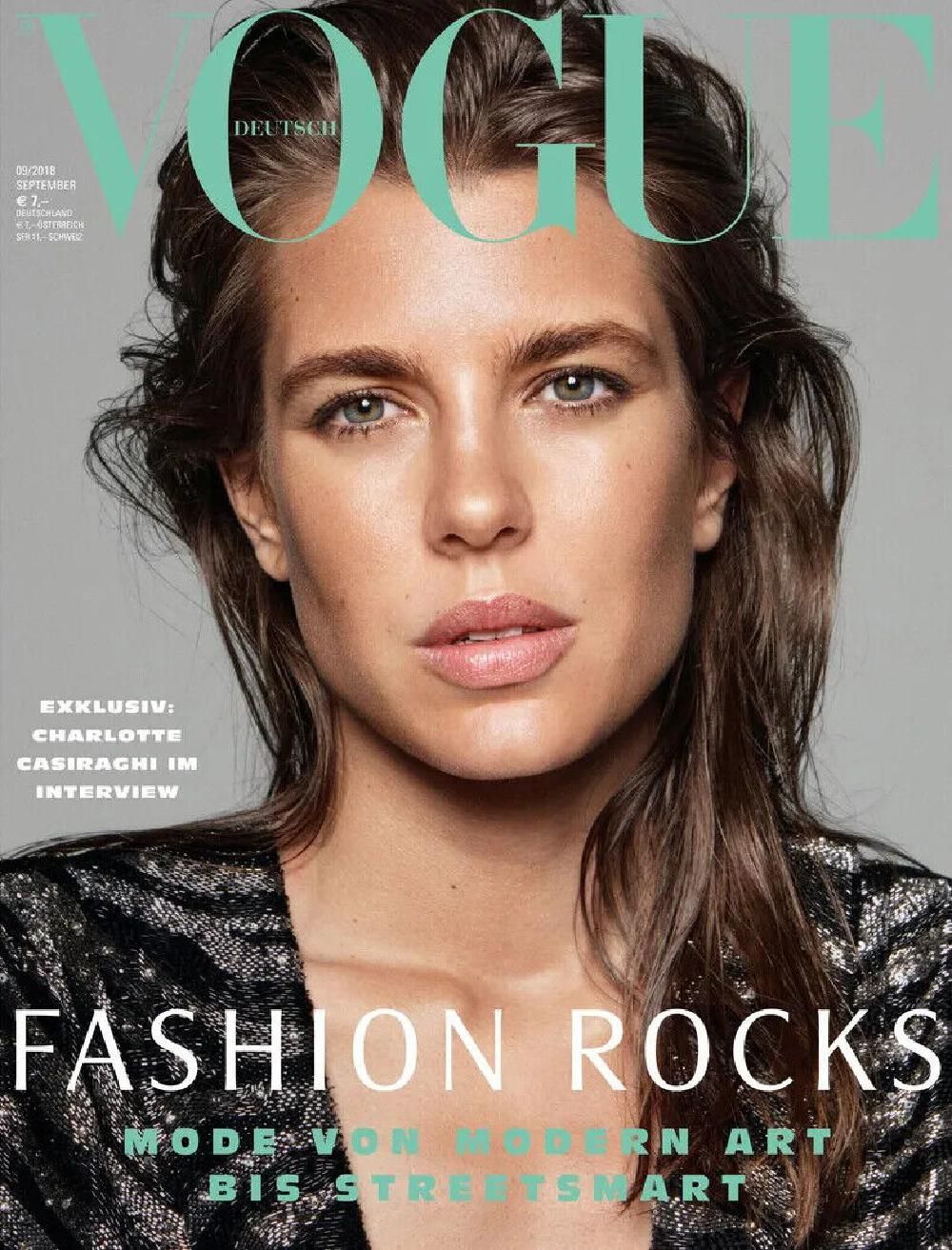 Vogue Magazin Deutschland 2018-09 Charlotte Casiraghi