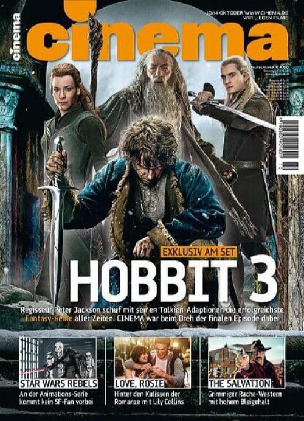 Cinema Magazin Deutschland 2014-10 Lily Collins