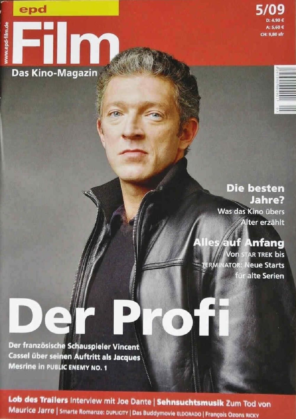 EPD Film Magazin Deutschland 2009-05 Vincent Cassel