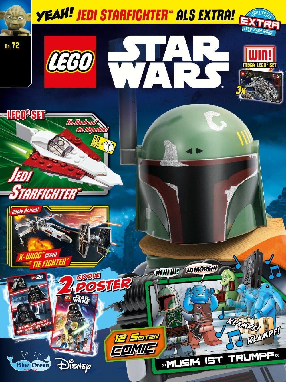 Lego Star Wars Magazin Deutschland 2021 #72 Jedi Starfighter