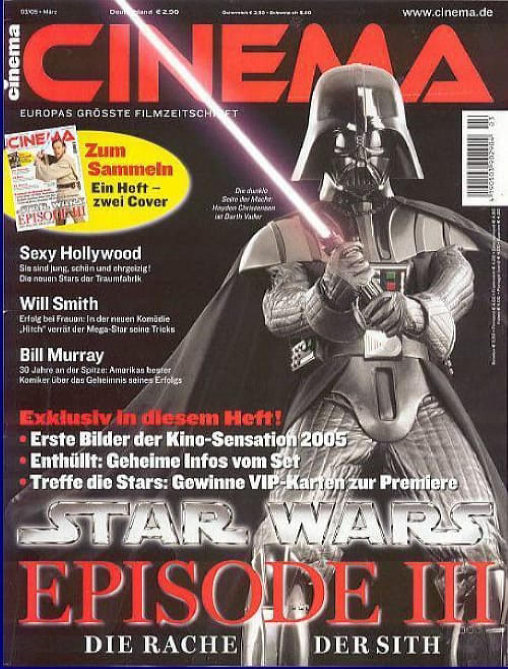 Cinema Magazin Deutschland 2005-03 Will Smith Bill Murray