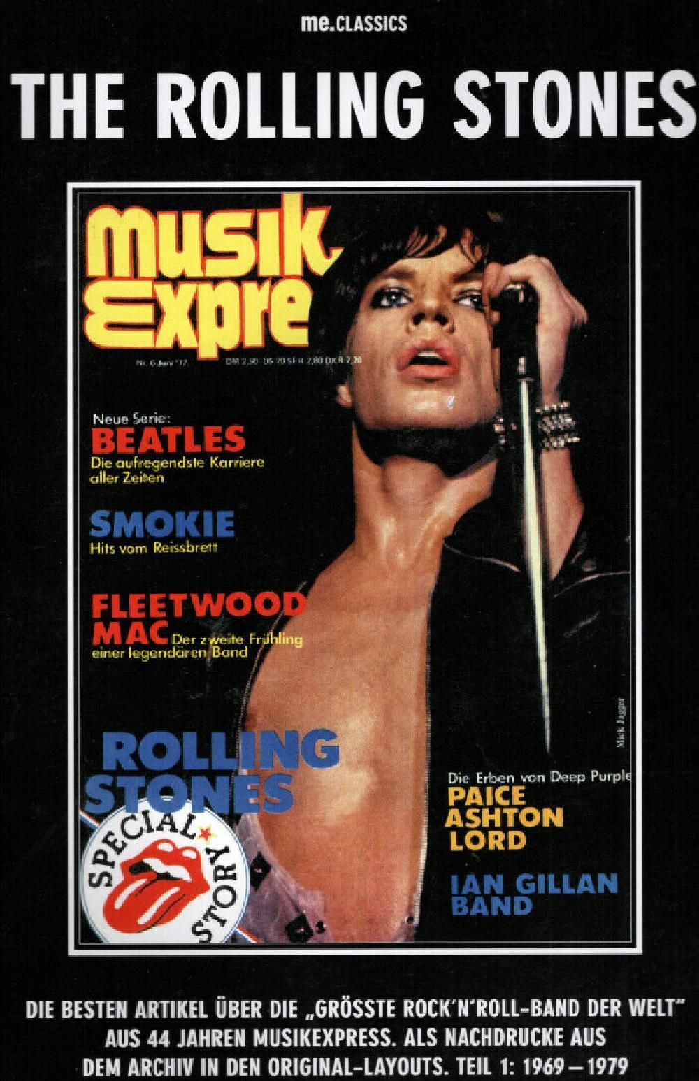 ME Classics Magazin Deutschland 1969-197 The Rolling Stones