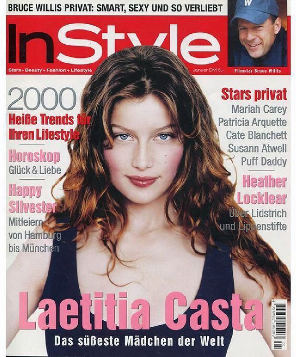 InStyle Magazine Germany 2000-01 Laetitia Casta Original Print Issue