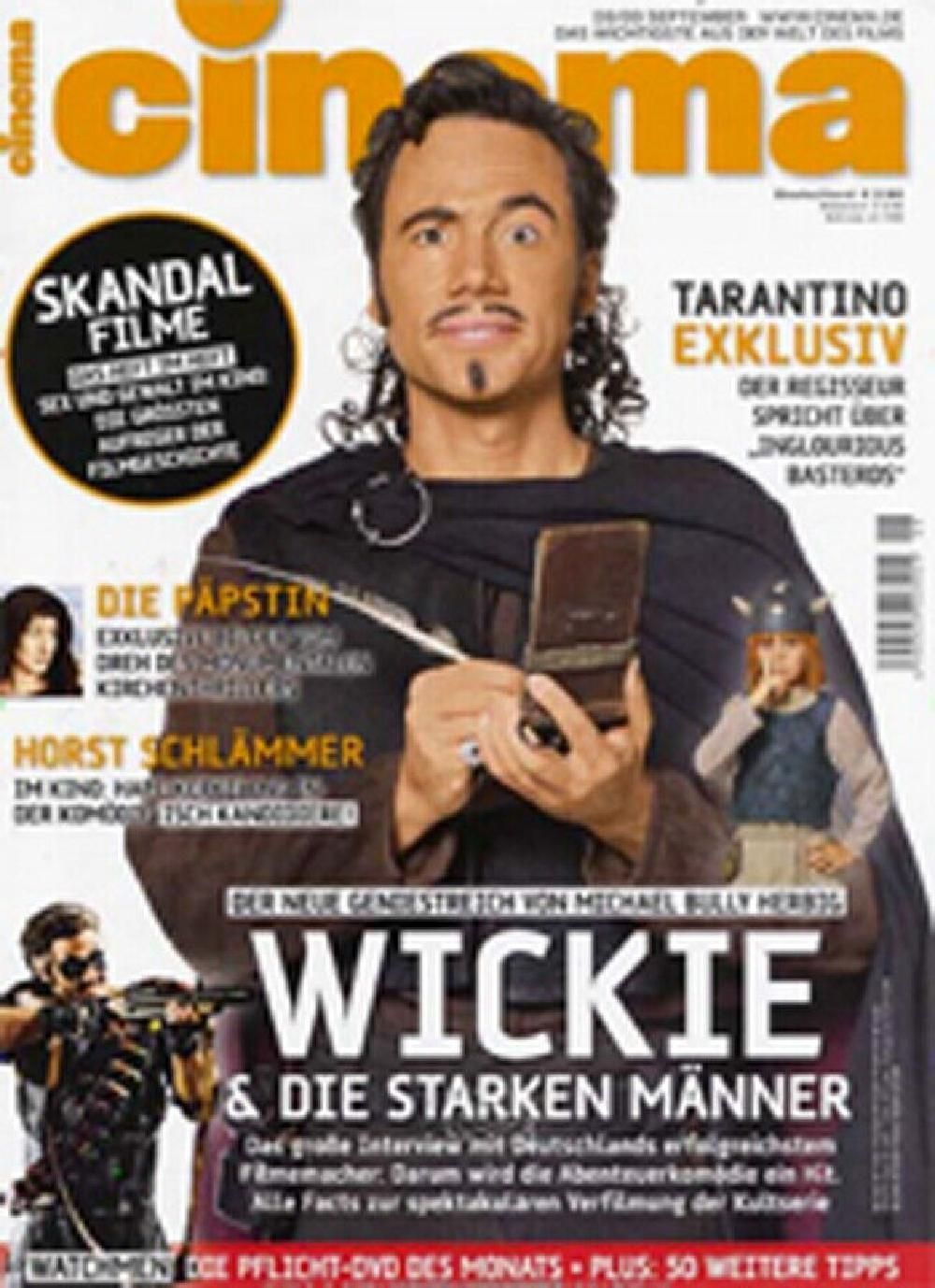 Cinema Magazin Deutschland 2009-09 Wickie Tarantino Watchmen