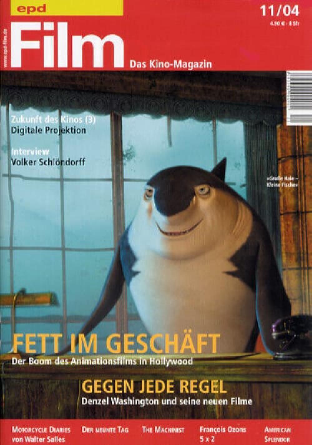 EPD Film Magazin Deutschland 2004-11 Denzel Washington