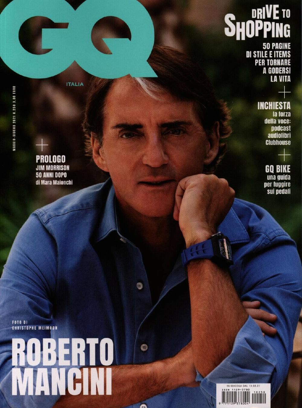 GQ Magazin Italien 2021 #250 Roberto Mancini