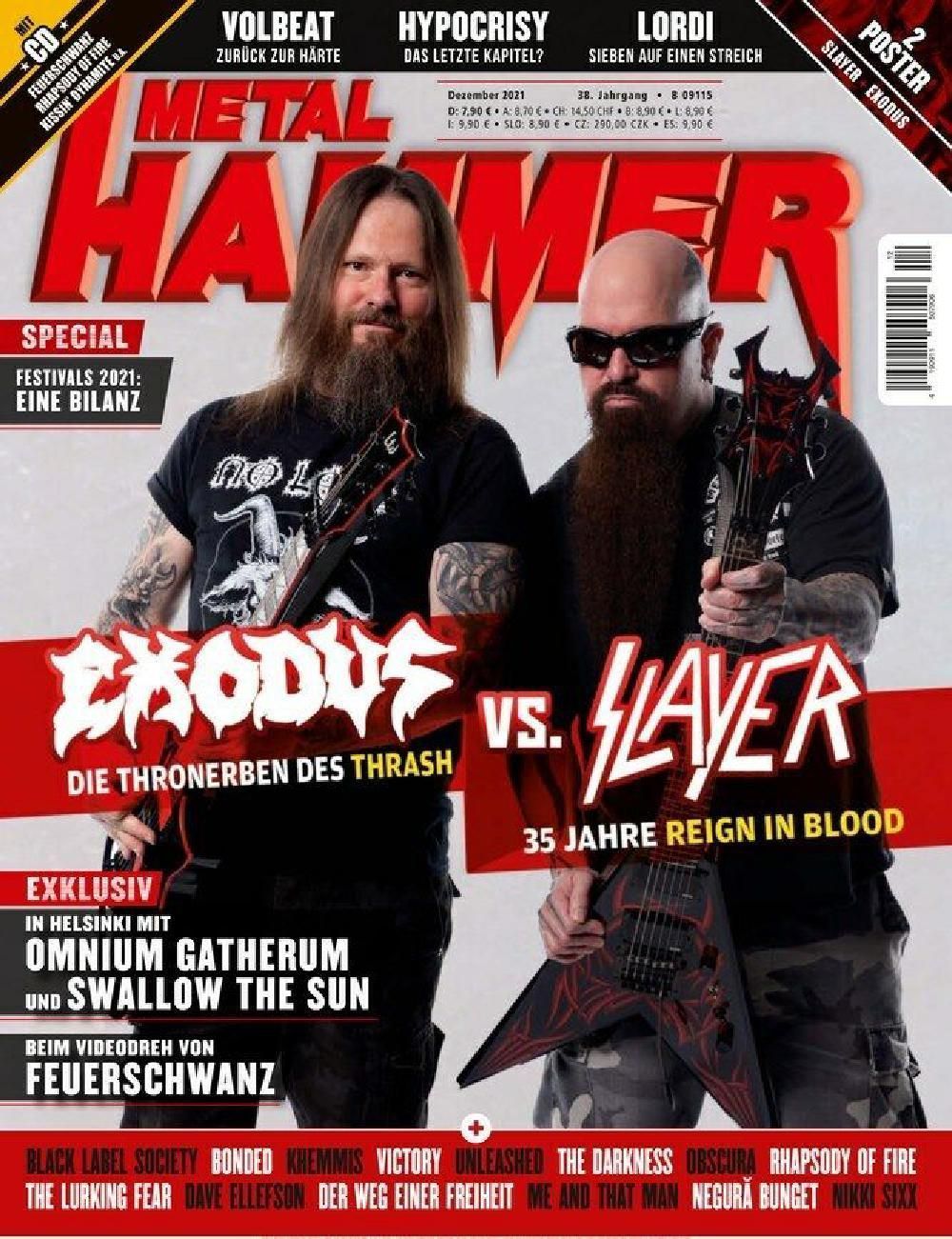 Metal Hammer Magazin Deutschland 2021-12 Slayer