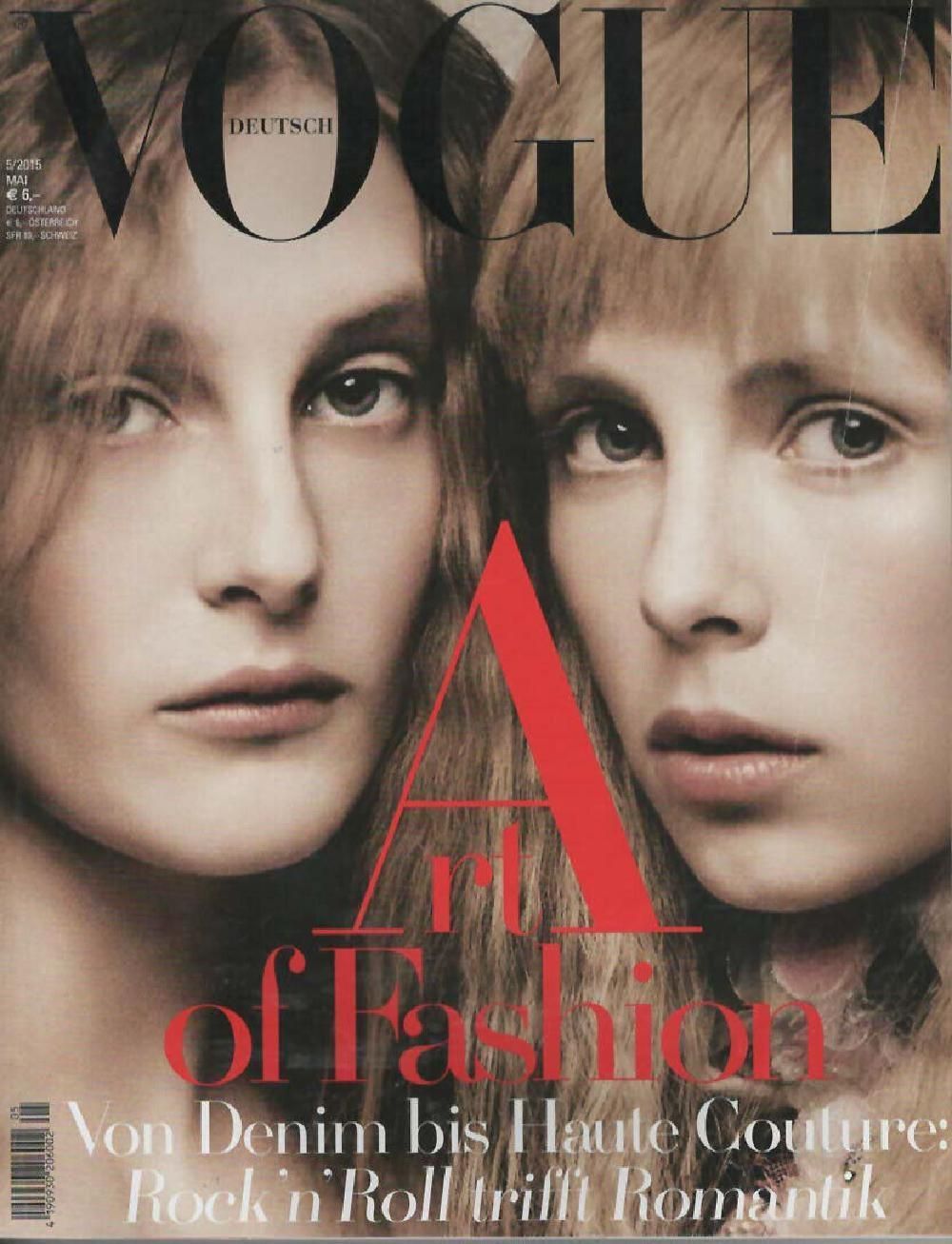 Vogue Magazin Deutschland 2015-05 Edie Olympia Campbell