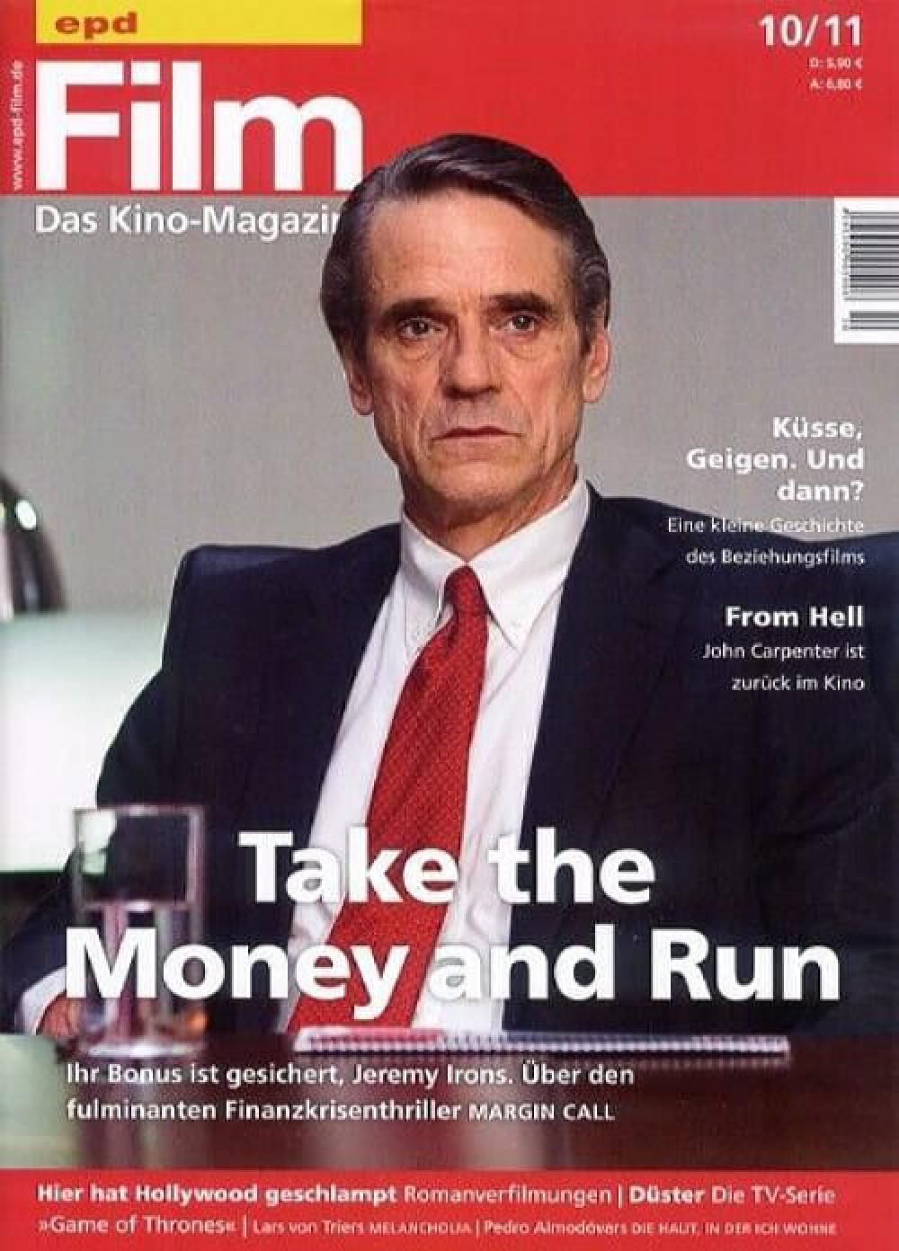 EPD Film Magazin Deutschland 2011-10 Jeremy Irons