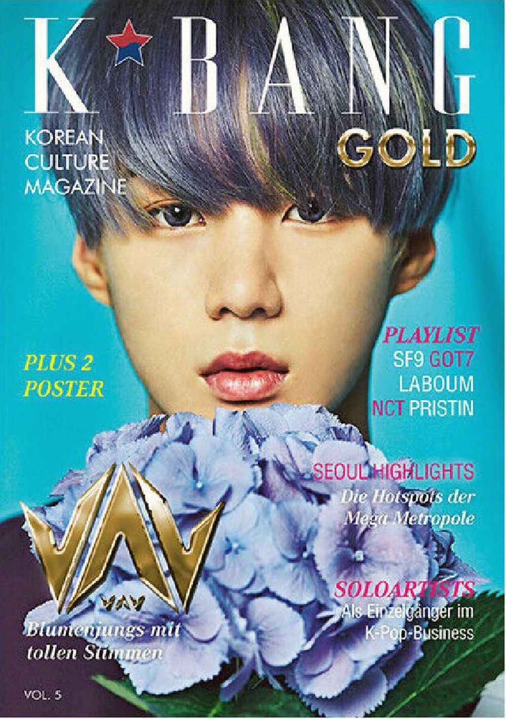 K*Bang Gold Revista Alemania 2017 #5 VAV Edición original