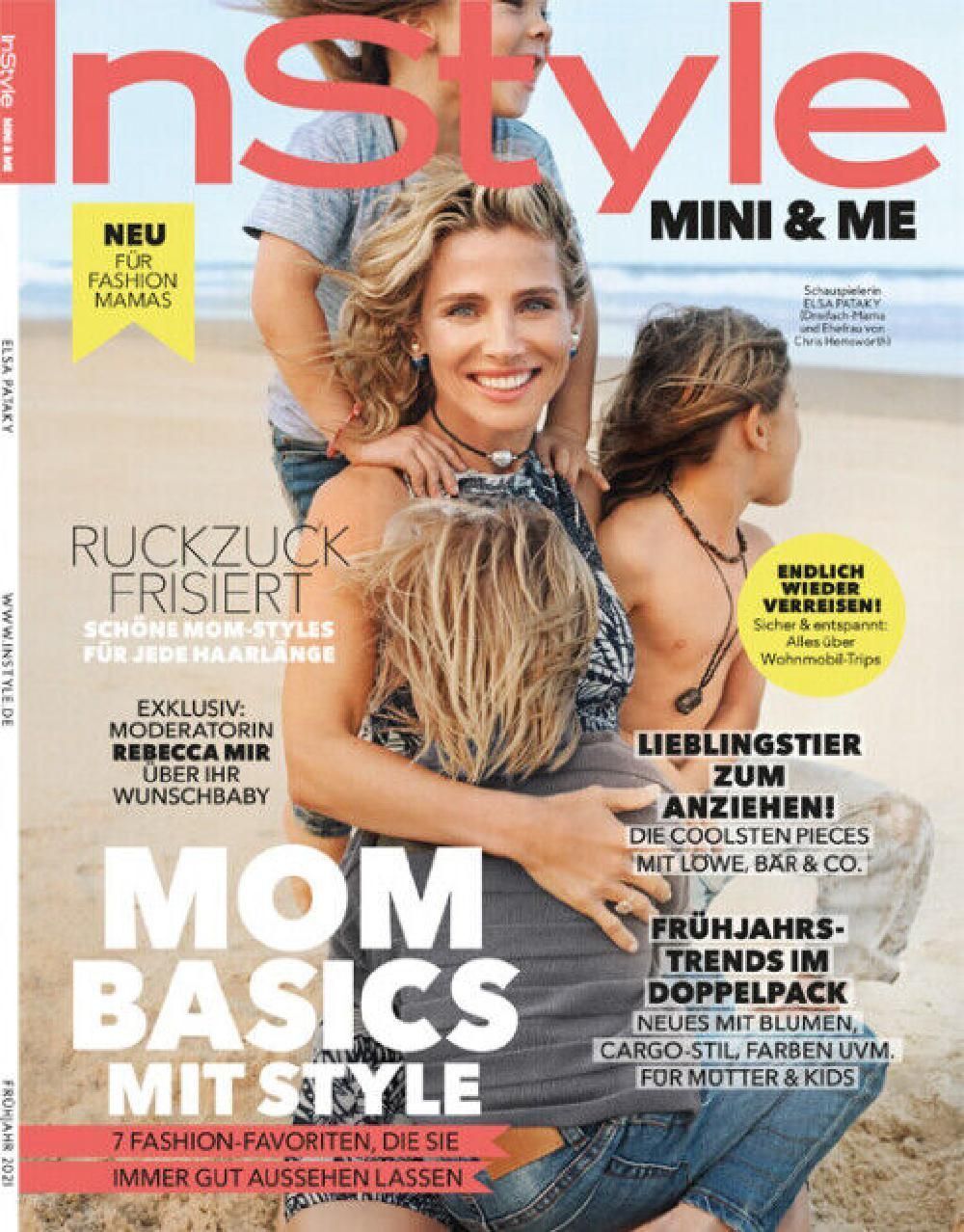InStyle Mini & Me Magasin Tyskland 2021-01 Elsa Patacky Originaludgave