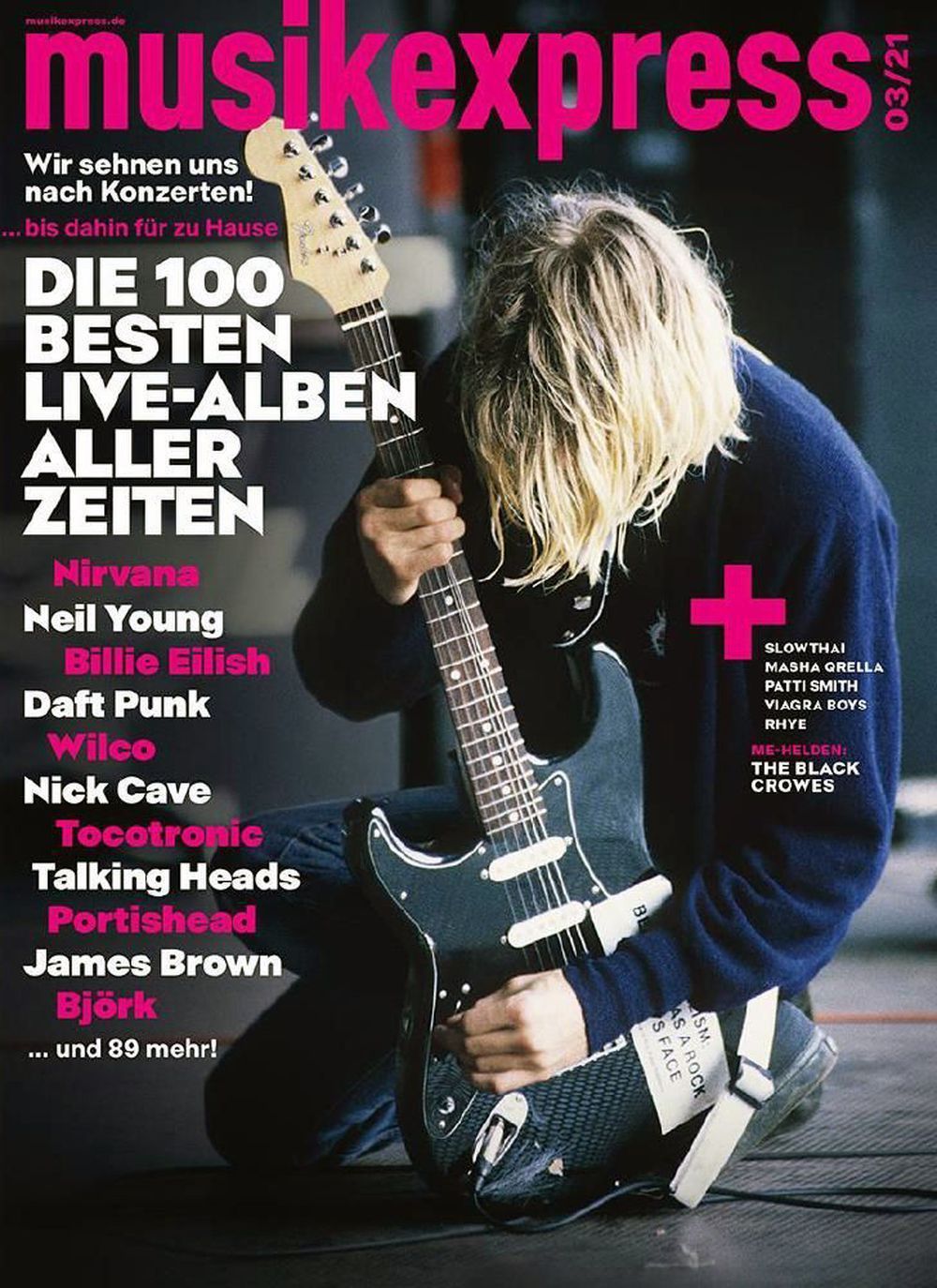 Musikexpress Magazin Deutschland 2021-03 Nirvana Neil Young Billie Eilish Daft Punk