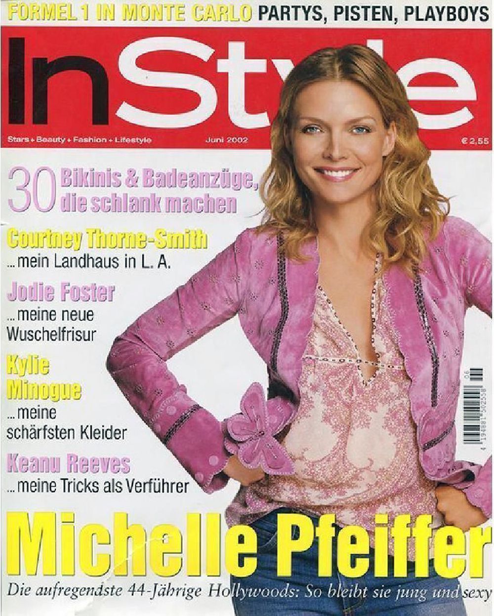InStyle Magasin Tyskland 2002-06 Michelle Pfeiffer Originaludgave