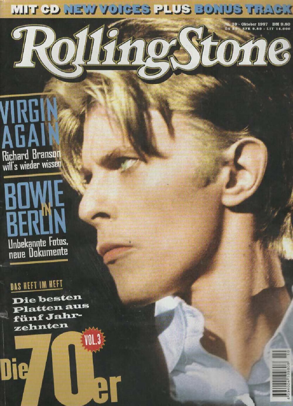 Rolling Stone Magazin Deutschland 1997-10 David Bowie