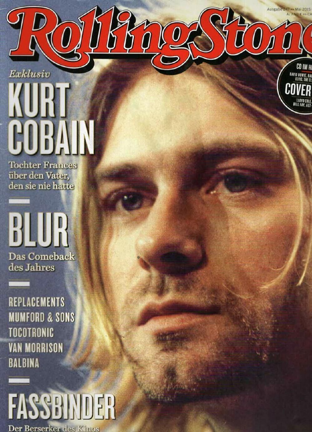 Rolling Stone Magazin Deutschland 2015-05 Kurt Cobain Blur Replacements