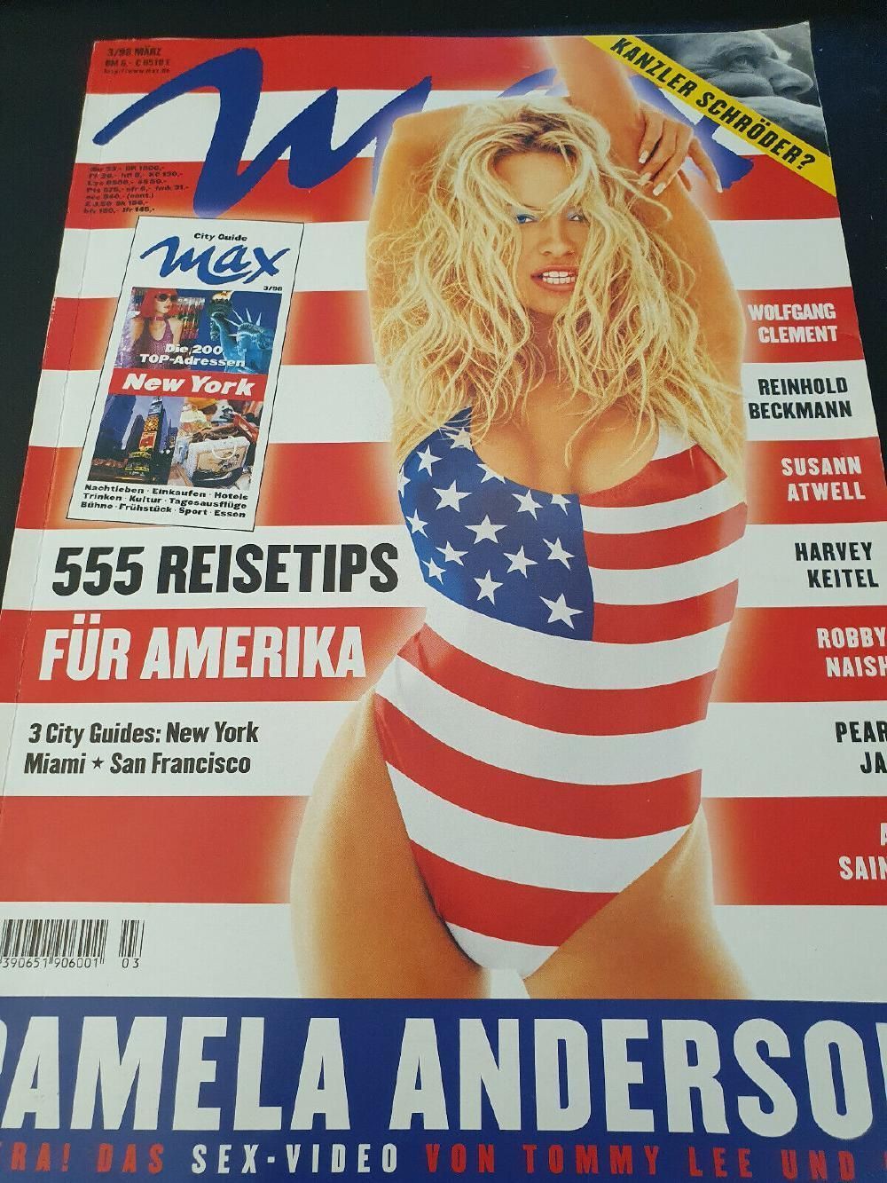 Max Magazin Deutschland 1998-03 Pamela Anderson