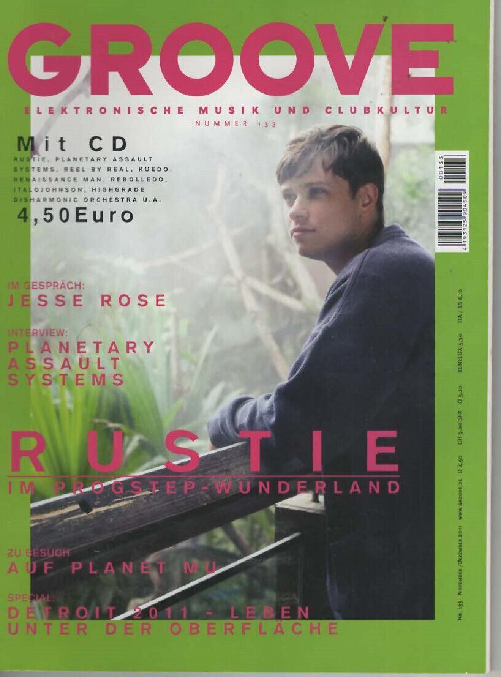 Groove Magazin Deutschland 2011 #133 Rustie Jesse Rose