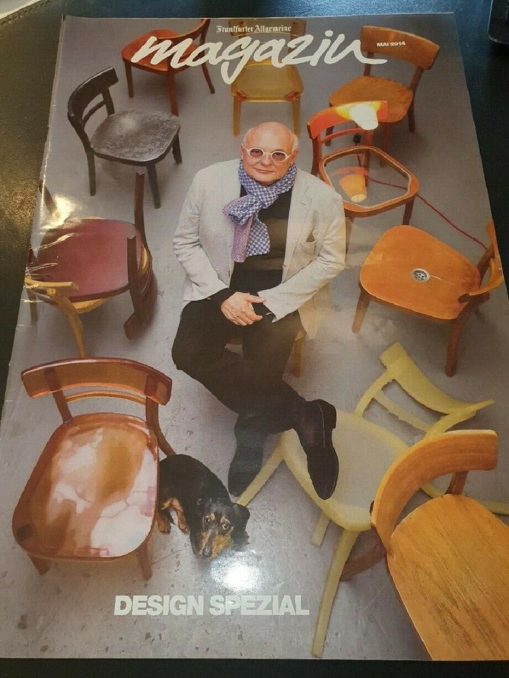 Frankfurter Allgemeine Magasin Tyskland 2014-05 Rolf Sachs Originaludgave