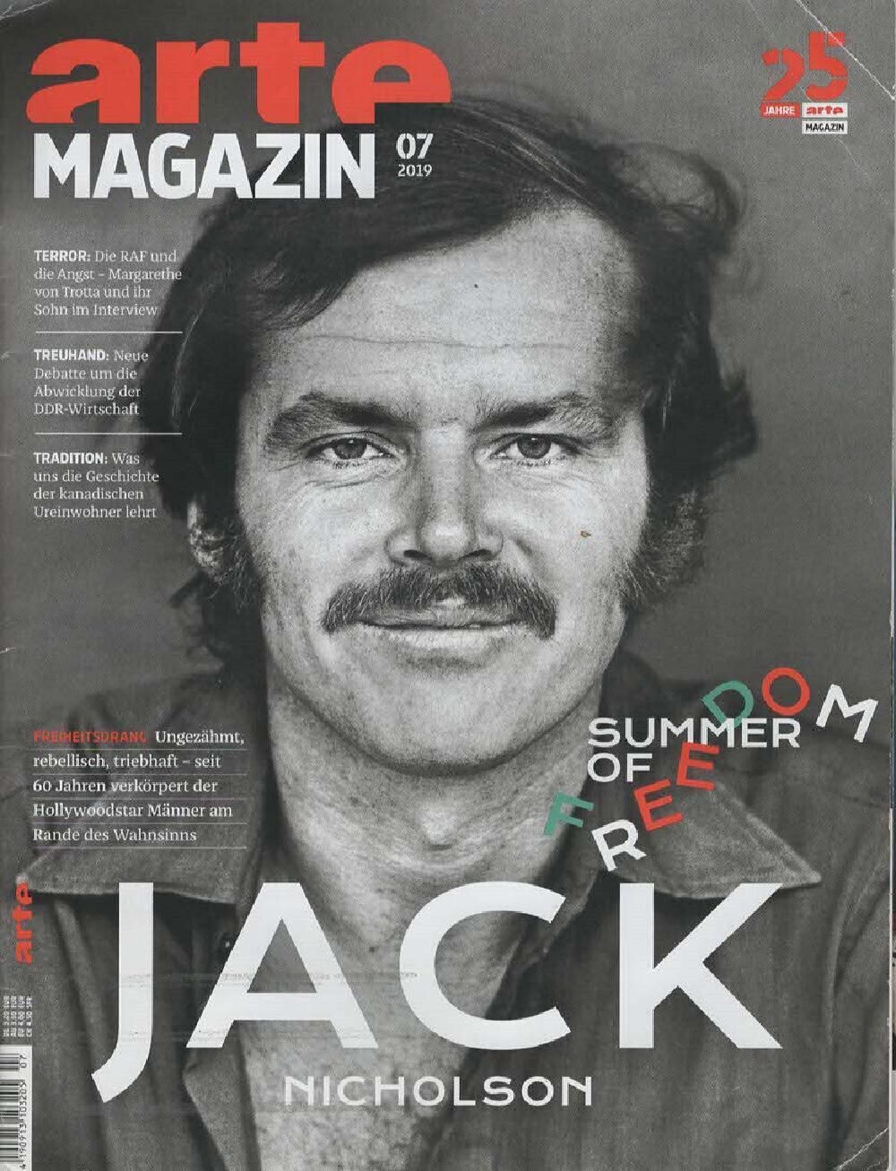 Arte Magazin Deutschland 2019-07 Jack Nicholson