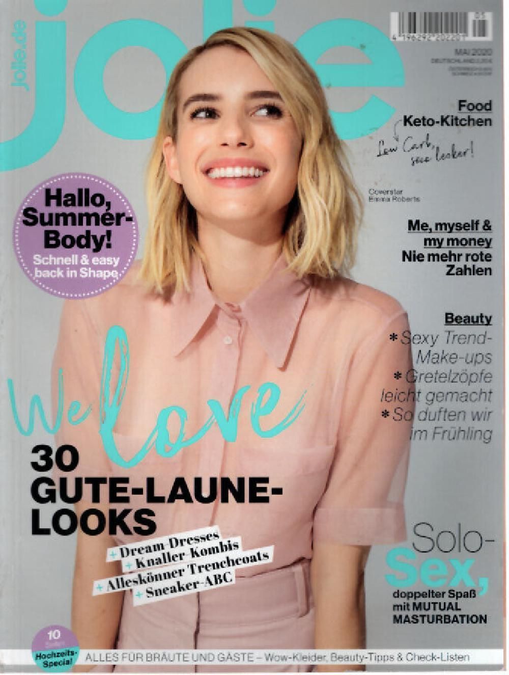 Jolie Magazine Allemagne 2020-05 – Emma Roberts – Édition originale