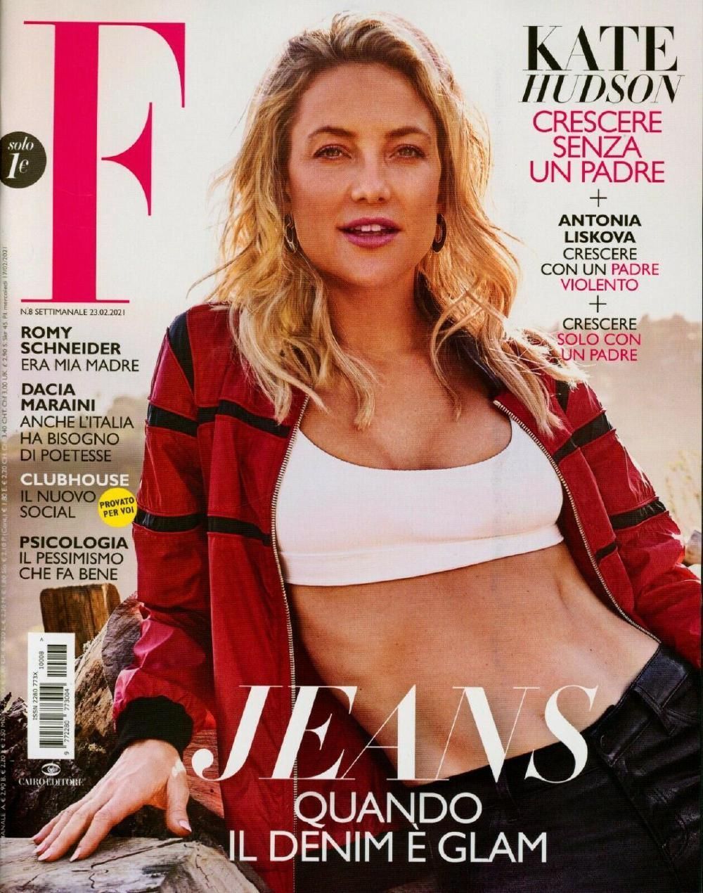 F Magazin Italien 2021-08 Kate Hudson