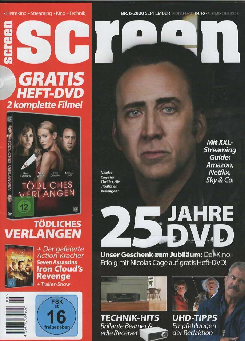 Screen Magazin Deutschland 2020-06 Nicolas Cage
