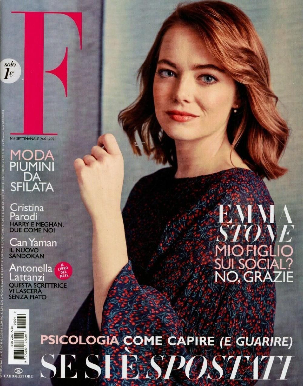 F Magazin Italien 2021-04 Emma Stone
