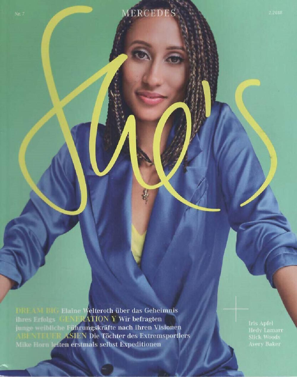 Shes Mercedes Magazin Deutschland 2018 #07 Elaine Welteroth
