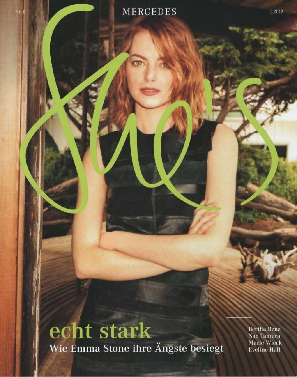 Shes Mercedes Magazin Deutschland 2019-01 Emma Stone