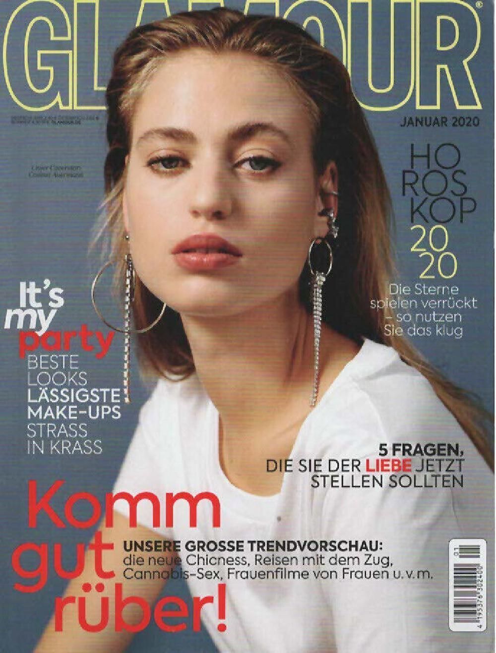 Glamour Magazin Deutschland 2020-01 Cosima Auermann