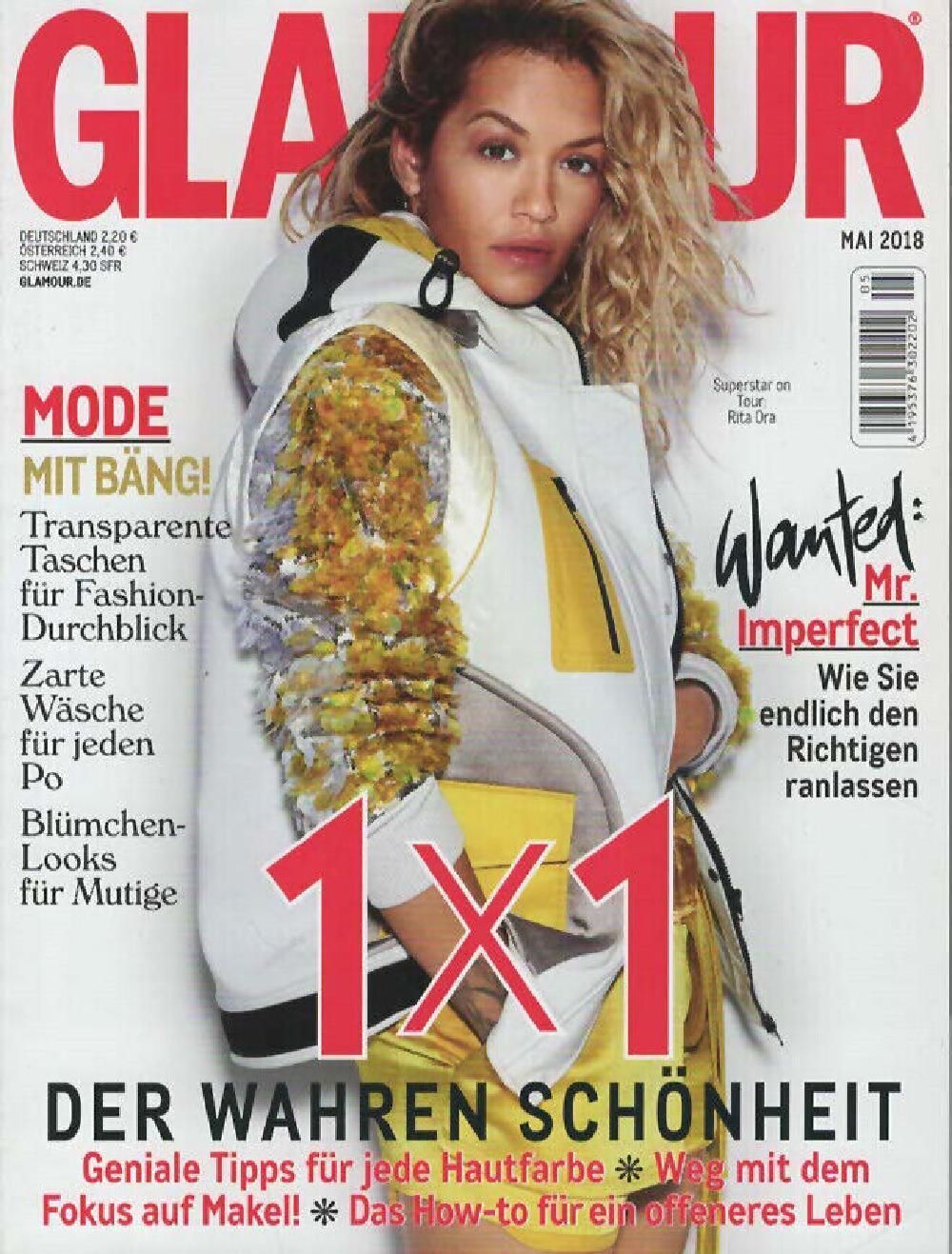Glamour Magazin Deutschland 2018-05 Rita Ora