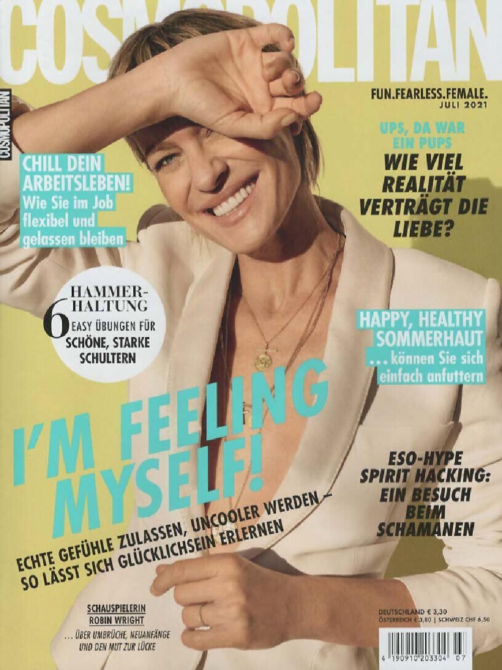 Cosmopolitan Magazin Deutschland 2021-07 Robin Wright