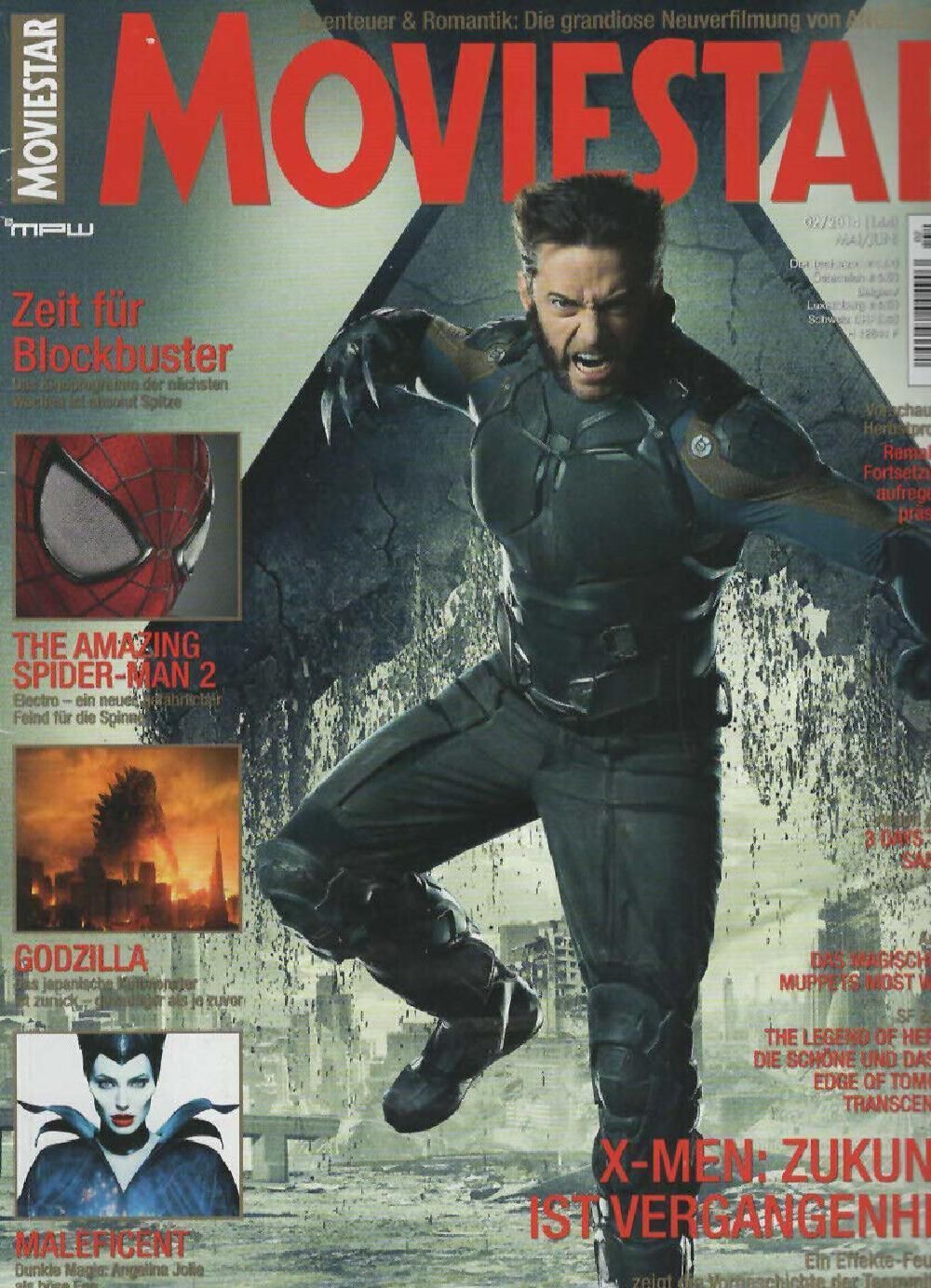 Moviestar Magazin Deutschland 2014 #144 Hugh Jackman