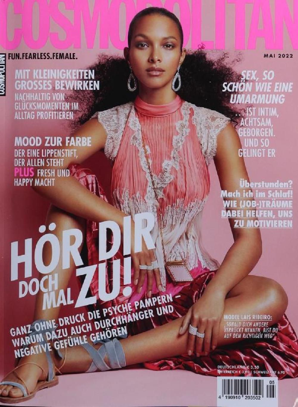 Cosmopolitan Revista Alemania 2022-05 Lais Ribeiro VERY GOOD