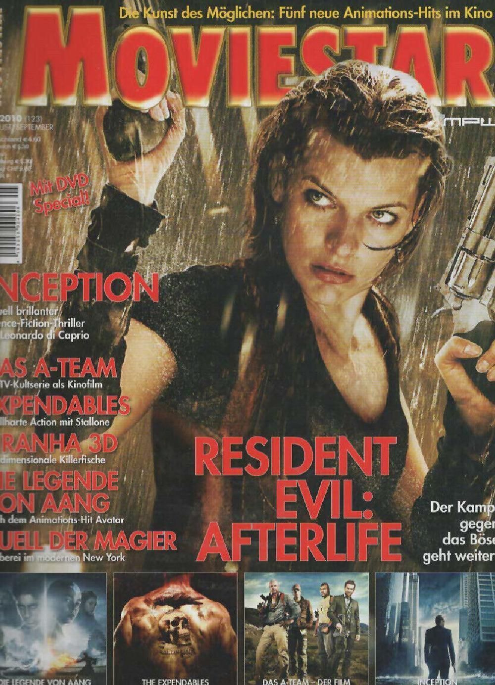 Moviestar Magazin Deutschland 2010 #123 Milla Jovovich
