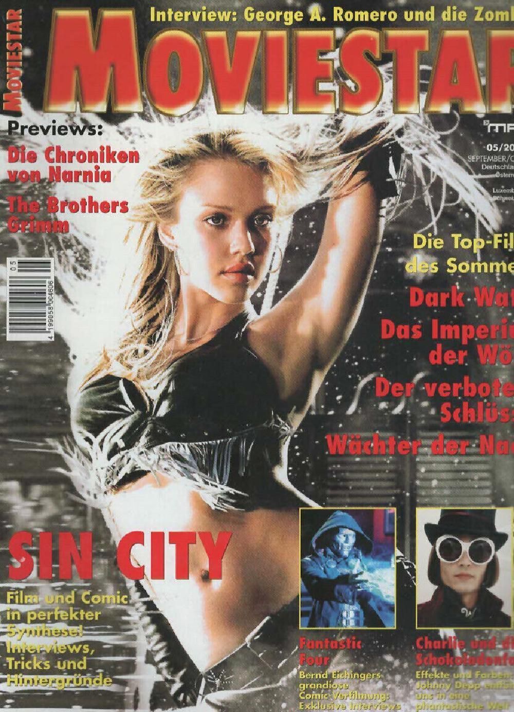 Moviestar Magazin Deutschland 2005 #93 Jessica Alba