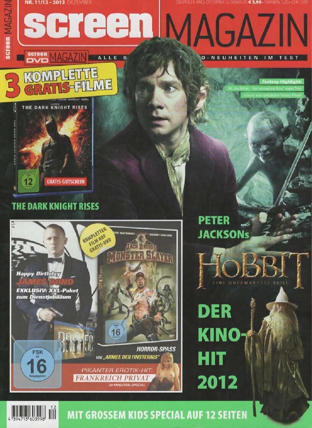 Screen Magazin Deutschland 2012-11+12 Martin Freeman