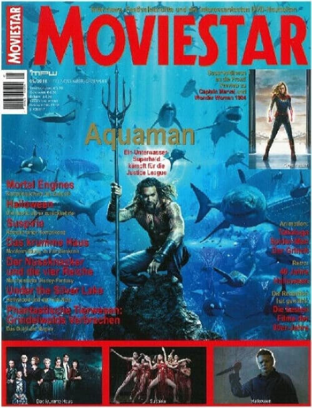 Moviestar Magazine Allemagne 2018 #171 Jason Momoa Édition originale