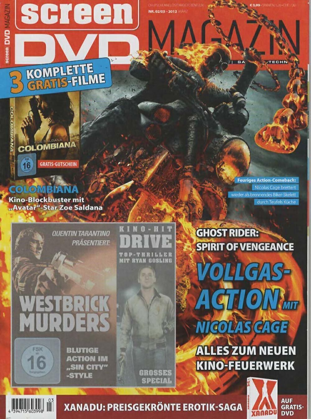 Screen Magazin Deutschland 2012-02+03 Nicolas Cage