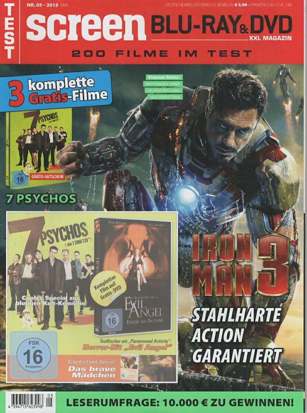 Screen Magazin Deutschland 2013-05 Robert Downey Jr.