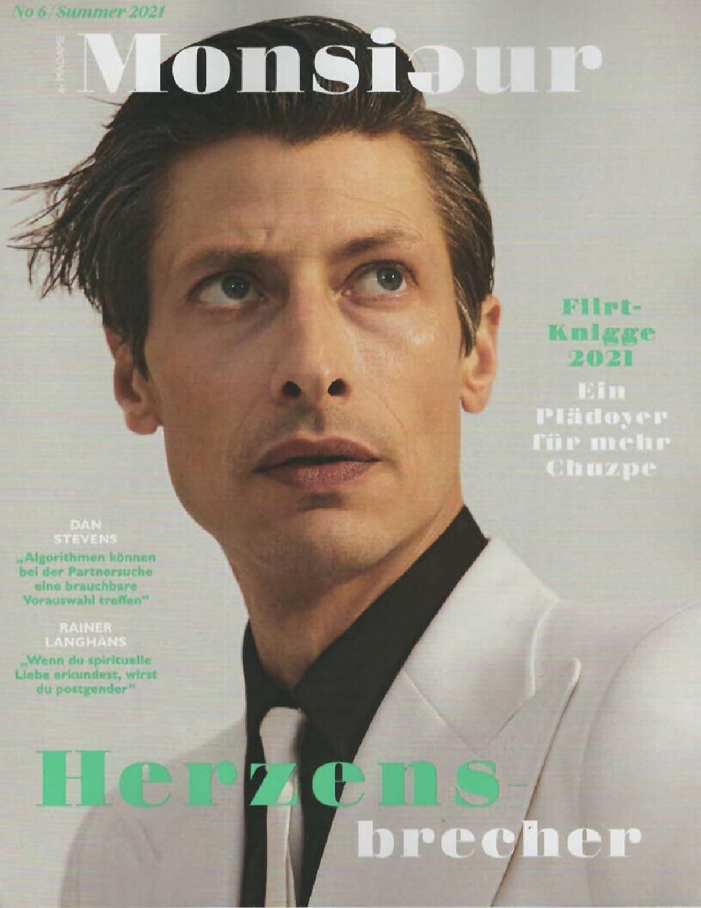 Monsieur Magazin Deutschland 2021 #6 Jonas Mason