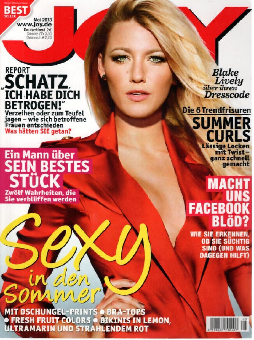 Joy Magazin Deutschland 2013-05 Blake Lively