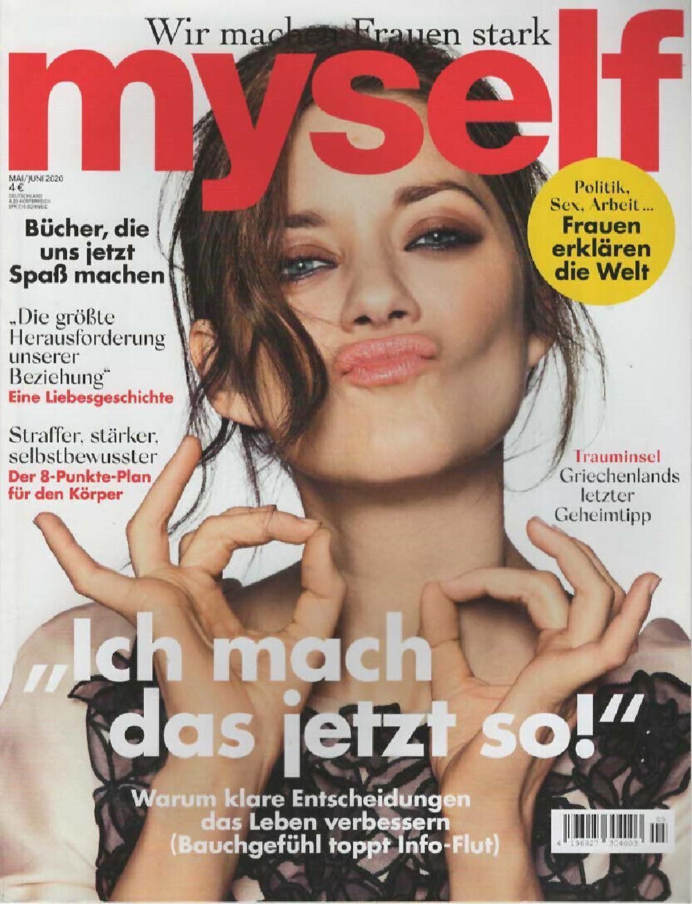 Myself Magazin Deutschland 2020-05 Marion Cotillard
